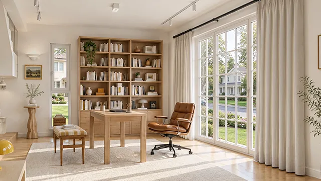 Sunlit Study & Den