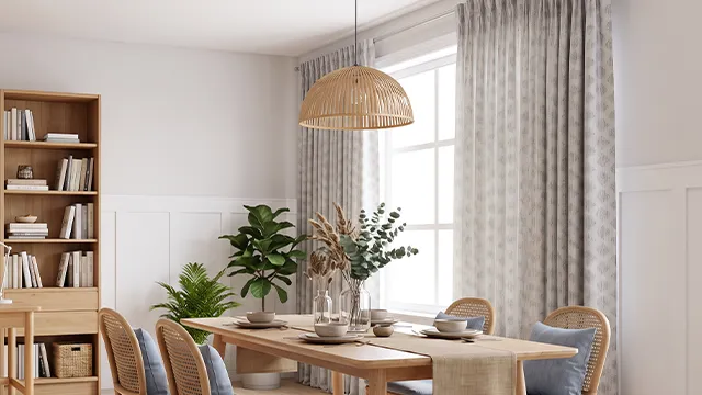 Sunlit Dining Room & Study