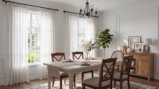 Sunlit Dining Area