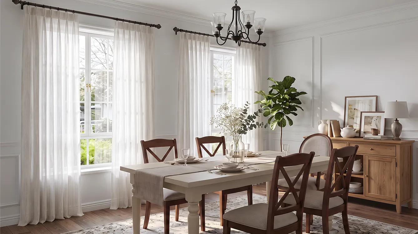 Sunlit Dining Area