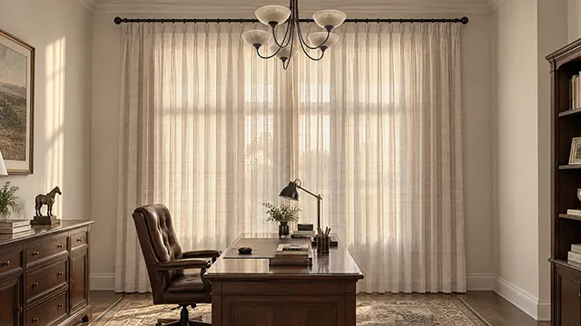 Sunlit Dining Room & Study